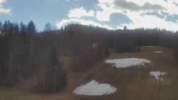 Dojezd hlavní sjezdovky