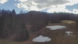 Dojezd hlavní sjezdovky