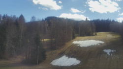 Dojezd hlavní sjezdovky