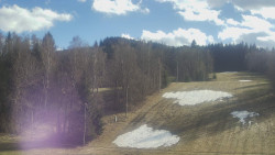 Dojezd hlavní sjezdovky