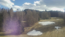 Dojezd hlavní sjezdovky