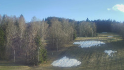 Dojezd hlavní sjezdovky