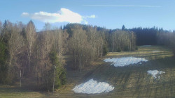 Dojezd hlavní sjezdovky