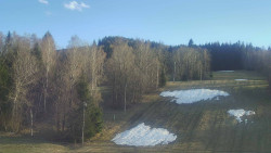 Dojezd hlavní sjezdovky