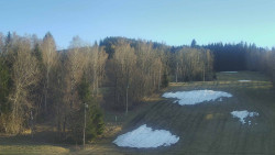 Dojezd hlavní sjezdovky