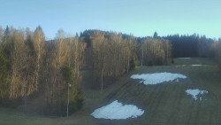 Dojezd hlavní sjezdovky