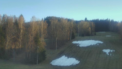 Dojezd hlavní sjezdovky