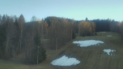 Dojezd hlavní sjezdovky