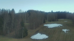 Dojezd hlavní sjezdovky