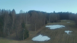 Dojezd hlavní sjezdovky