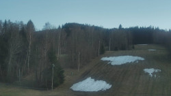 Dojezd hlavní sjezdovky