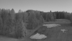 Dojezd hlavní sjezdovky