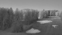 Dojezd hlavní sjezdovky