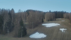 Dojezd hlavní sjezdovky