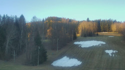 Dojezd hlavní sjezdovky