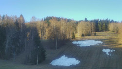 Dojezd hlavní sjezdovky