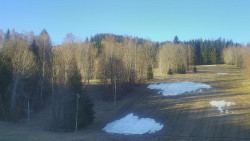 Dojezd hlavní sjezdovky