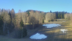 Dojezd hlavní sjezdovky