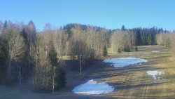 Dojezd hlavní sjezdovky