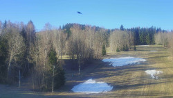 Dojezd hlavní sjezdovky