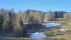 Dojezd hlavní sjezdovky