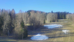 Dojezd hlavní sjezdovky