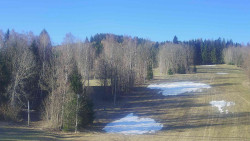 Dojezd hlavní sjezdovky