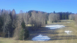 Dojezd hlavní sjezdovky