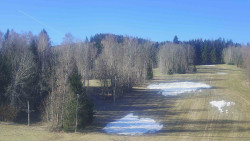 Dojezd hlavní sjezdovky