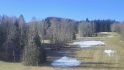 Dojezd hlavní sjezdovky