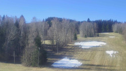 Dojezd hlavní sjezdovky