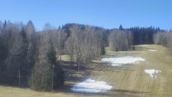 Dojezd hlavní sjezdovky