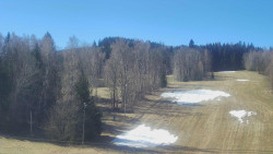 Dojezd hlavní sjezdovky