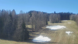 Dojezd hlavní sjezdovky