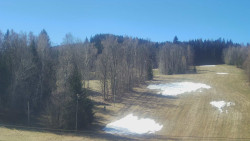 Dojezd hlavní sjezdovky