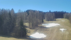 Dojezd hlavní sjezdovky