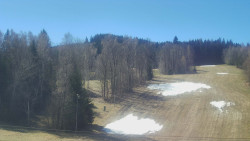 Dojezd hlavní sjezdovky