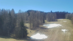 Dojezd hlavní sjezdovky