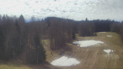 Dojezd hlavní sjezdovky