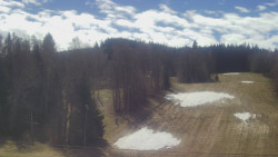 Dojezd hlavní sjezdovky