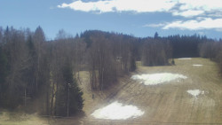 Dojezd hlavní sjezdovky