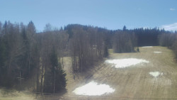 Dojezd hlavní sjezdovky