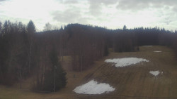 Dojezd hlavní sjezdovky