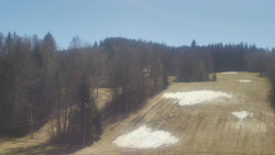 Dojezd hlavní sjezdovky