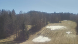 Dojezd hlavní sjezdovky