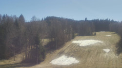 Dojezd hlavní sjezdovky