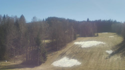 Dojezd hlavní sjezdovky