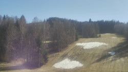 Dojezd hlavní sjezdovky