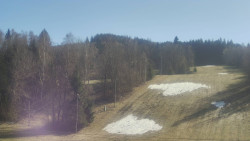 Dojezd hlavní sjezdovky