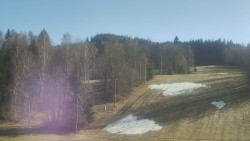 Dojezd hlavní sjezdovky